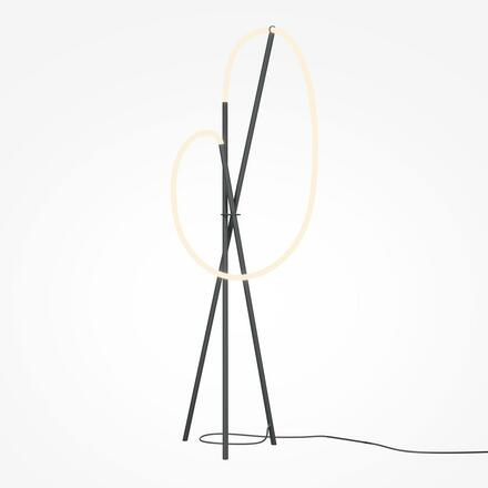 MAYTONI Stojací lampa Crochet 3000K 36W MOD369FL-L36B3K