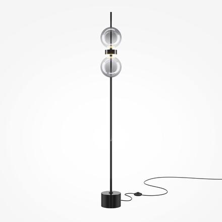 MAYTONI Stojací lampa Double Moon 3000K 15W MOD478FL-L15B3K