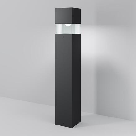 MAYTONI Venkovní stojací svítidlo Quadra 3000K 15W IP 65 O143FL-L15BK