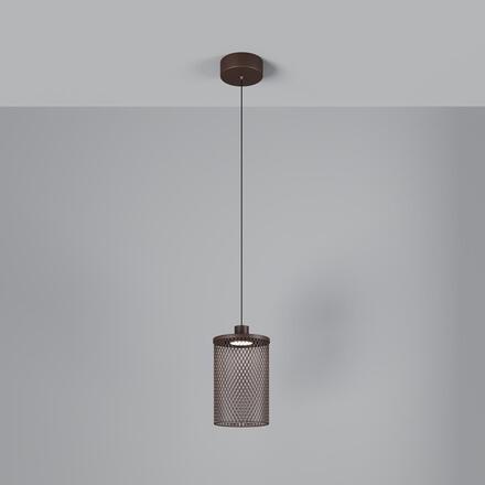 MAYTONI Venkovní závěsné svítidlo Latticea 6W IP 54 O166PL-L6BRK