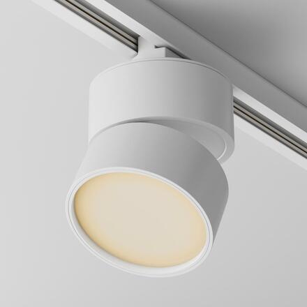 MAYTONI Svítidlo do kolejnice ONDA 1-fázový kolejnicový systém UNITY 2700K 12W 120d TR007-1-12W2.7K-W-1