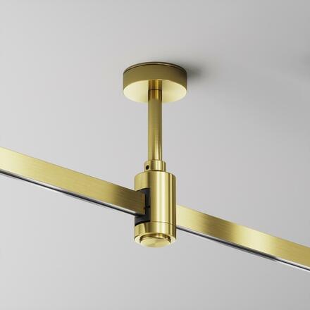 MAYTONI Upevnění ke stropu krátké 78 mm pro magnetickou lištu 24 V Flarity TRA156C-S1-BS