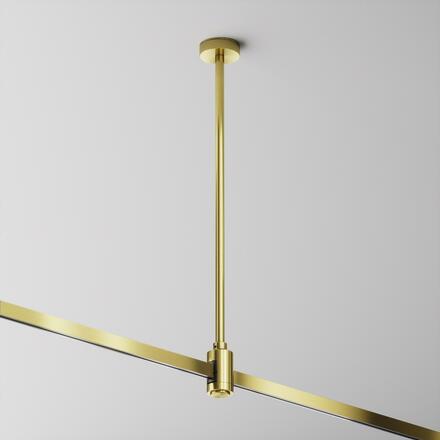 MAYTONI Upevnění ke stropu s napájením střední 360 mm pro magnetickou lištu 24 V Flarity TRA158C-BL1-BS