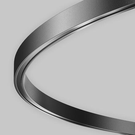 MAYTONI Kruhová kolejnice pro magnetickou lištu 24 V 800 mm Flarity TRX154-R-D800-B
