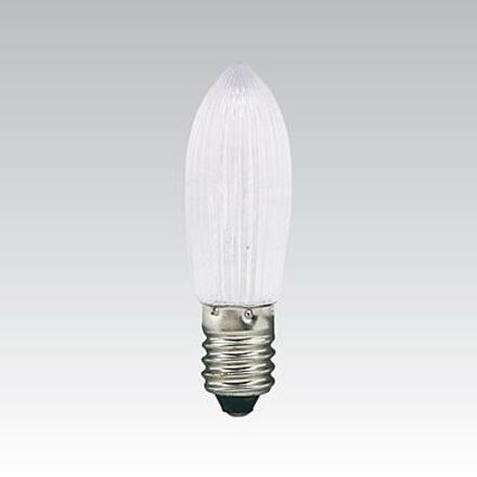 LED Žárovka vánoční E10 14V-55V červená 262011000