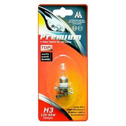 LIMA H3 12V 55W PK22s PREMIUM LIMA bl/1ks