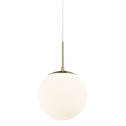 NORDLUX závěsné svítídlo Grant 25 25W E27 mosaz opál 2010563035