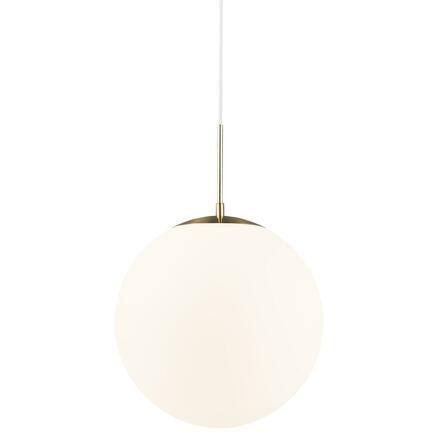 NORDLUX závěsné svítídlo Grant 35 25W E27 mosaz opál 2010573035
