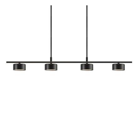 NORDLUX závěsné svítídlo Clyde 4x5W LED černá 2010813003