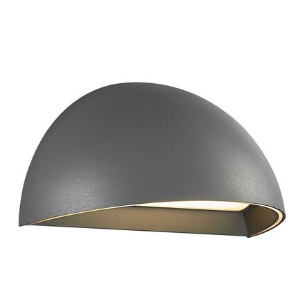 NORDLUX venkovní nástěnné svítidlo Arcus 9,5W LED šedá opál 2019001010