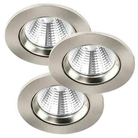 NORDLUX vestavné svítidlo Fremont 2700K 3-Kit 3x5,5W LED kartáč. ocel 47580132