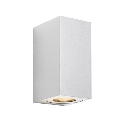 NORDLUX venkovní nástěnné svítidlo Canto Maxi Kubi 2 2x28W GU10 bílá čirá 49731001