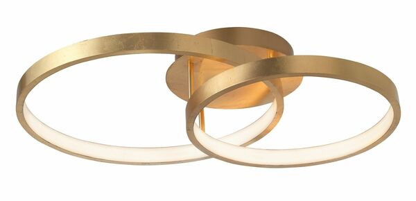 Nova Luce Originální stropní LED svítidlo Leon v luxusním zlatém designu NV 8100282