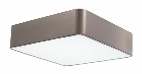 Nova Luce Moderní přisazené stropní svítidlo Ragu - 4 x 10 W, 460 x 460 mm, bronz NV 866606