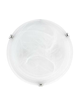 NOVA LUCE stropní svítidlo GIORNO alabastrové sklo chromovaný kov E27 1x12W 605801