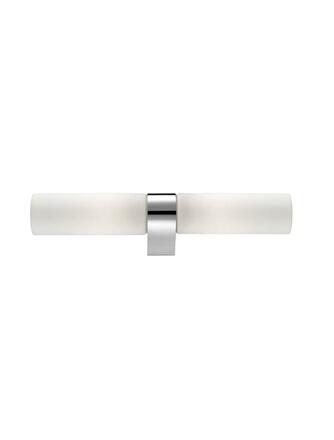 NOVA LUCE nástěnné svítidlo POLO bílé opálové sklo chromovaný hliník E14 2x5W bez žárovky IP44 6310541