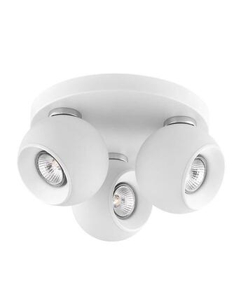 Nova Luce Moderní stropní svítidlo Tore se třemi nastavitelnými spoty NV 665002