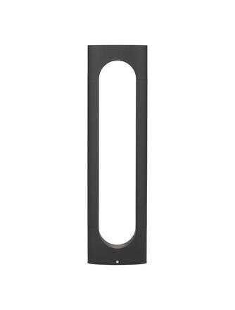 NOVA LUCE venkovní sloupkové svítidlo PORTAL černý hliník a akryl LED 13.5W 3000K 220-240V 296st. IP54 9002841