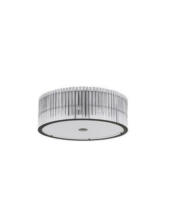 NOVA LUCE stropní svítidlo BAROK závěsné svítidlo matná černá a čiré sklo G9 9006058
