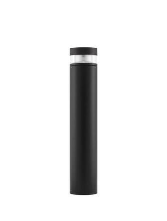 NOVA LUCE venkovní sloupkové svítidlo TALA černý hliník a akryl LED 12W 3000K 100-240V 180st. IP54 9026124