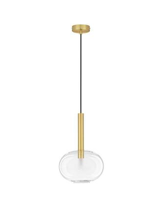 NOVA LUCE závěsné svítidlo AMELIA zlatá a čiré sklo G9 1x5W 230V IP20 bez žárovky 9028829