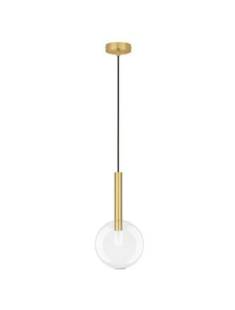 NOVA LUCE závěsné svítidlo AMELIA zlatá a čiré sklo G9 1x5W 230V IP20 bez žárovky 9028831