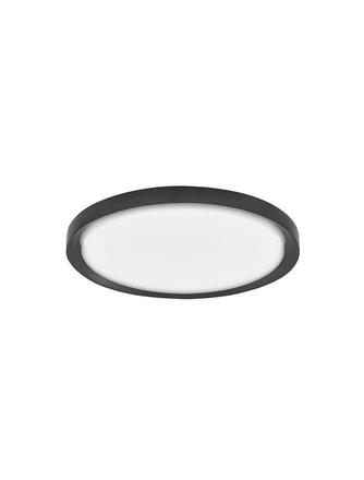 NOVA LUCE stropní svítidlo TROY kov a akrylový difuzor matná černá zvenku matná bílá uvnitř LED 40W 230V 3000K IP20 stmívatelné 9053592