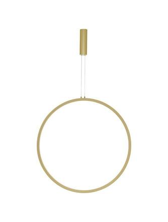 NOVA LUCE závěsné svítidlo CHANGE zlatý hliník a akryl LED 48W 230V 3000K IP20 stmívatelné 9070170