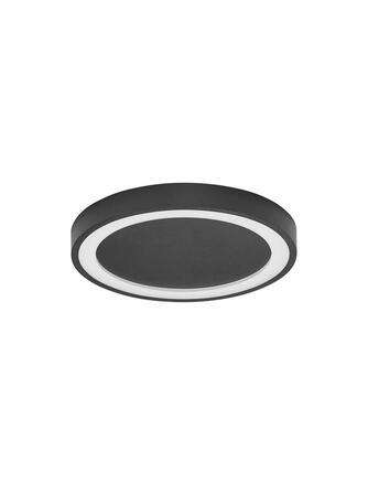 NOVA LUCE stropní svítidlo NODI černý hliník a akryl LED 30W 230V 3000K IP20 9081220