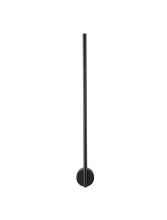 NOVA LUCE nástěnné svítidlo ADEN černý hliník LED 10W 220-240V 3000K IP20 9081800