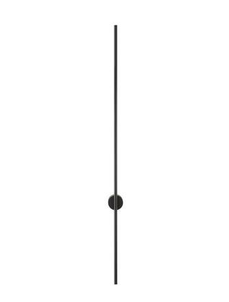 NOVA LUCE nástěnné svítidlo ADEN černý hliník LED 20W 220-240V 3000K IP20 9081810
