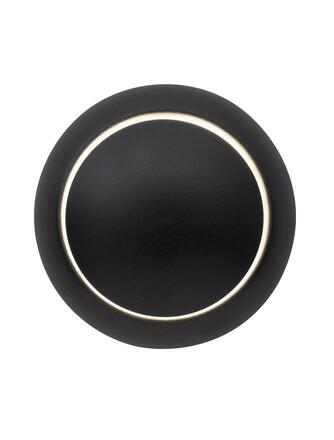 Nova Luce Kovové nástěnné LED svítidlo Odin s možností vyklopení - pr. 140 x 70 mm, 5 W, černá NV 910162