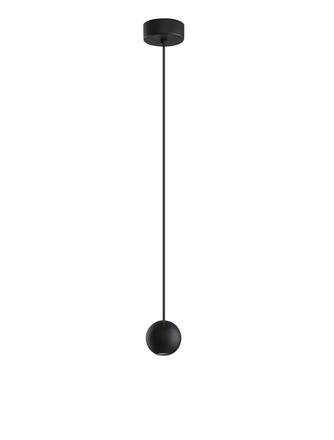 Nova Luce Elegantní závěsné LED svítidlo Nocci - 4,5 W, 220 lm, černá NV 9103212