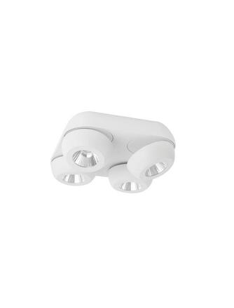 NOVA LUCE bodové svítidlo GON bílý hliník LED 4x5W 230V 3000K IP20 9105203
