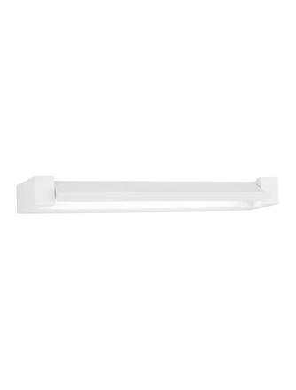 NOVA LUCE nástěnné svítidlo LINE bílý hliník a akryl LED 12W 230V 3000K IP20 9117312