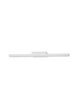 NOVA LUCE nástěnné svítidlo nad zrcadlo NYX bílý hliník a akryl LED 12W 3000K 135mA 100-240V st. IP44 9136171