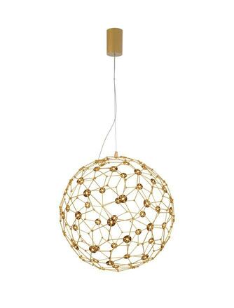NOVA LUCE závěsné svítidlo SOLE zlatý kov LED 21.6W 230V 3000K IP20 9186002