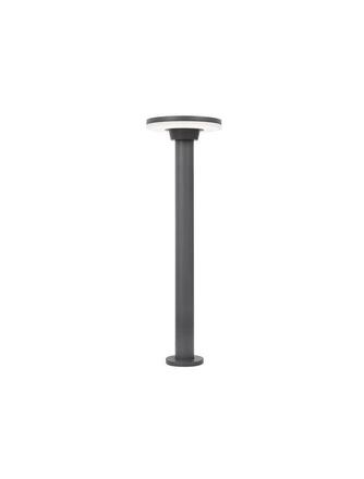 Nova Luce Zahradní lampa SUITE - 12 W, 480 lm, 3000 K, šedá NV 9207167