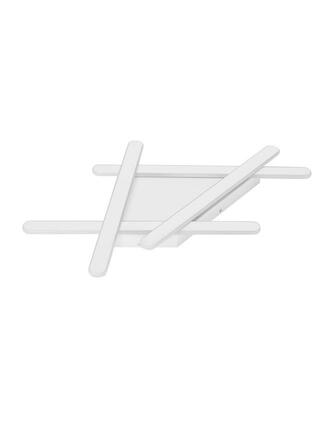 NOVA LUCE stropní svítidlo WILLOW bílá ocel a akryl Dx78.3x50x5.6cm LED 60Wstmívatelné 9210926