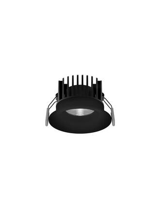 NOVA LUCE zapuštěné svítidlo BLADE černý hliník LED 12W 3000K 38st. IP65 9232120