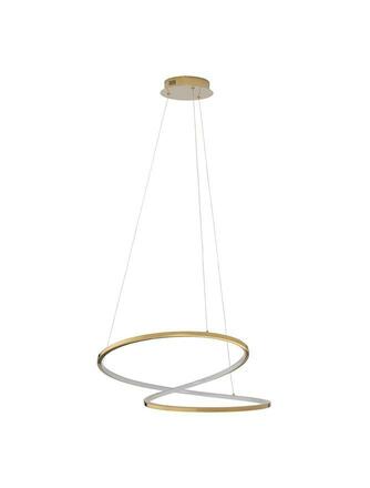 NOVA LUCE závěsné svítidlo GIRISH zlatá nerez ocel a akryl LED 40W 230V 3000K IP20 stmívatelné 9248109