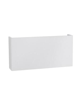 NOVA LUCE venkovní nástěnné svítidlo MILE bílý hliník a sklo LED 2x5W 3000K 100-240V 102st. IP54 světlo nahoru a dolů 9262111