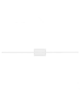 NOVA LUCE nástěnné svítidlo nad obrazy AZURE bílý hliník a akryl LED 28.5W 230V 3000K IP20 9267023