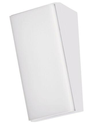 NOVA LUCE venkovní nástěnné svítidlo KEEN bílý hliník akrylový difuzor LED 12W 3000K 220-240V 108st. IP65 9270016