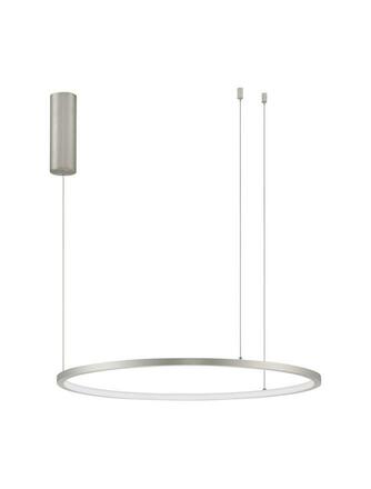 NOVA LUCE závěsné svítidlo TARQUIN šampaň stříbrný hliník a akryl LED 36W 230V 3000K IP20 stmívatelné 9345603
