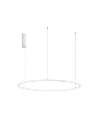 NOVA LUCE závěsné svítidlo TARQUIN bílý hliník a akryl LED 48W 230V 3000K IP20 stmívatelné 9345604