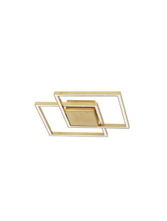 NOVA LUCE stropní svítidlo BILBAO plátkovaný zlatý hliník a akryl LED 25W 230V 3000K IP20 9500821