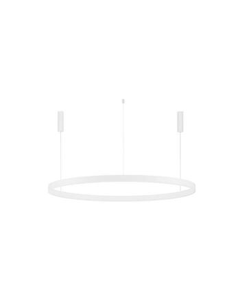 NOVA LUCE závěsné svítidlo MOTIF LED hliník a akryl bílá 80W 2700K-6000K 220-240V,CCT a stmívatelné, IP20 9530221