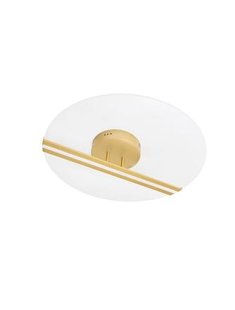 NOVA LUCE stropní svítidlo JERTUNA zlatý hliník a akryl LED 30W 230V 3000K IP20 9545330