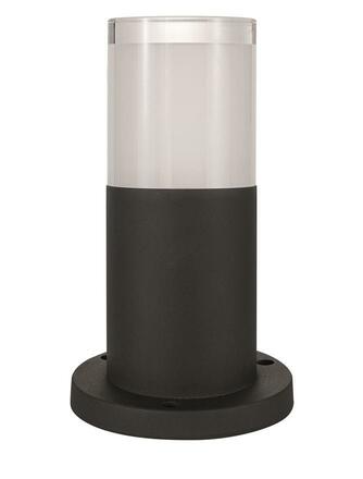 NOVA LUCE venkovní sloupkové svítidlo NOTEN černý hliník čirý a bílý akryl LED 8W 3000K 220-240V IP65 120st. IP65 9905023